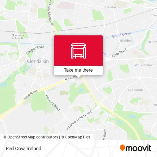Red Cow map