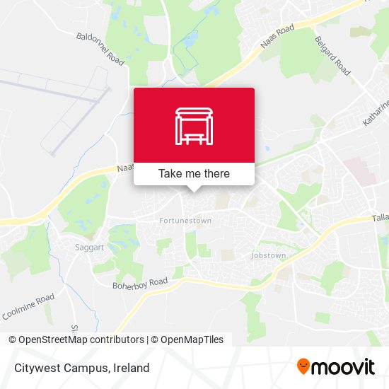 Citywest Campus map