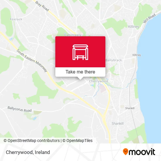 Cherrywood map