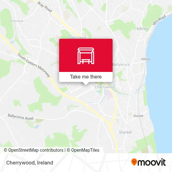 Cherrywood map