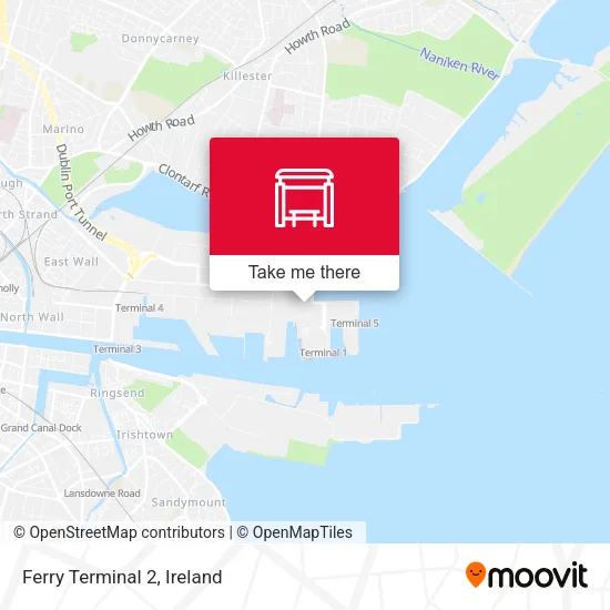 Ferry Terminal 2 map