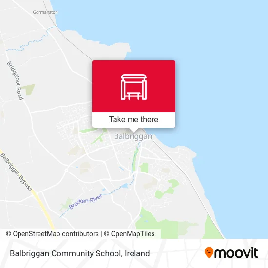 Balbriggan Community School map