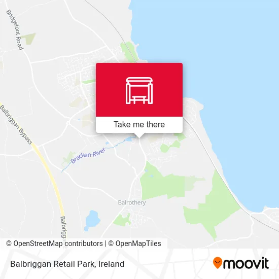 Balbriggan Retail Park map