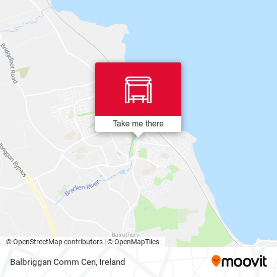 Balbriggan Comm Cen map