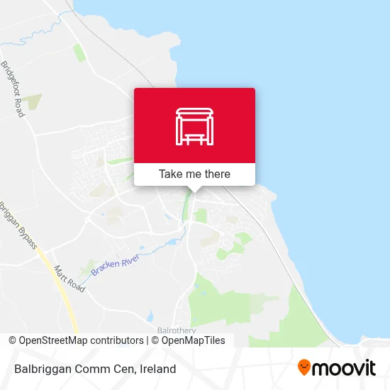 Balbriggan Comm Cen map