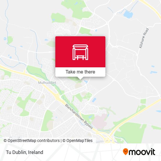 Tu Dublin map