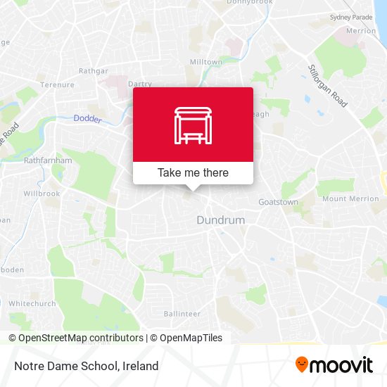 Notre Dame School map