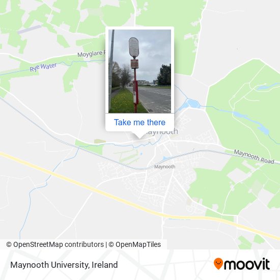 Maynooth University map