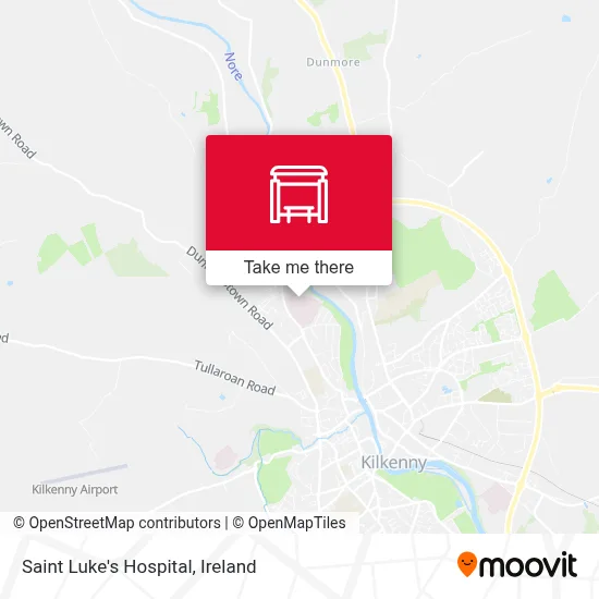 Saint Luke's Hospital map