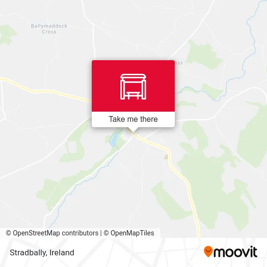 Stradbally map