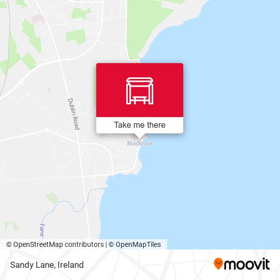 Sandy Lane map