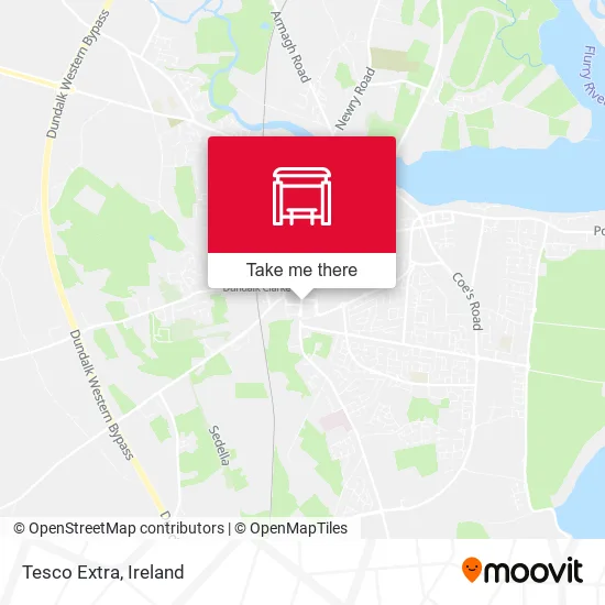 Tesco Extra map