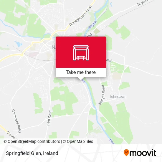 Springfield Glen map