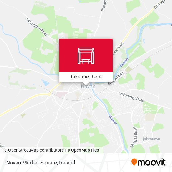 Navan Market Square map