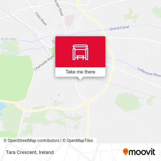 Tara Crescent map