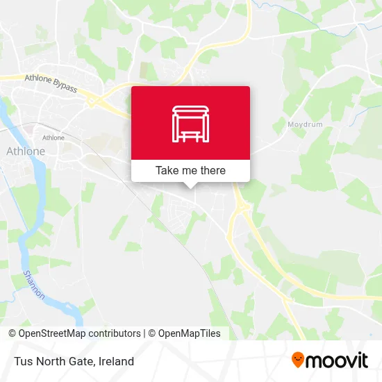 Tus North Gate map