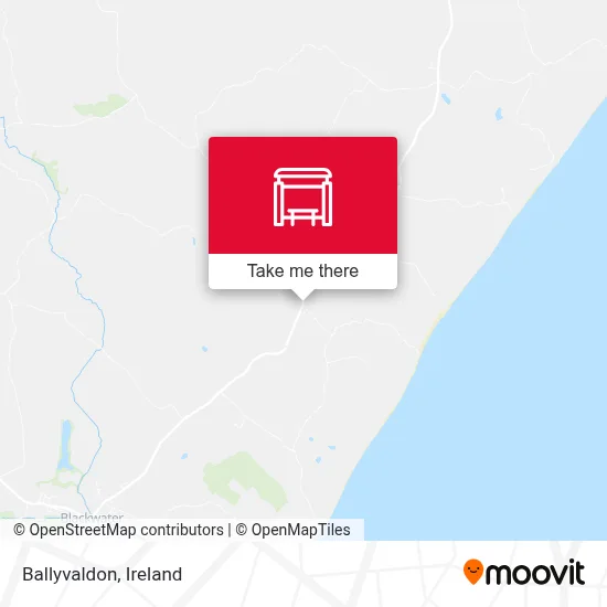 Ballyvaldon map