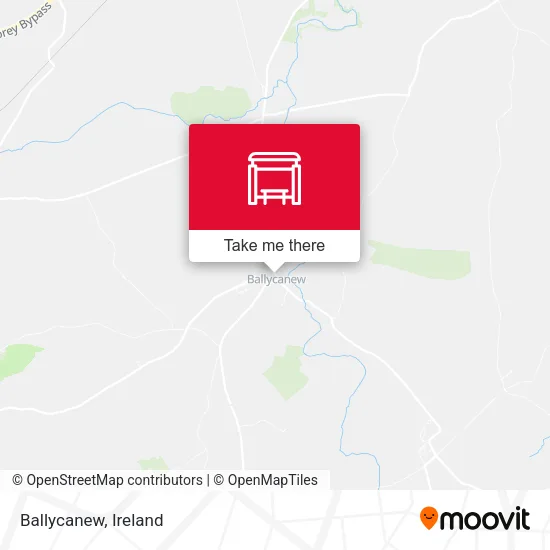 Ballycanew map