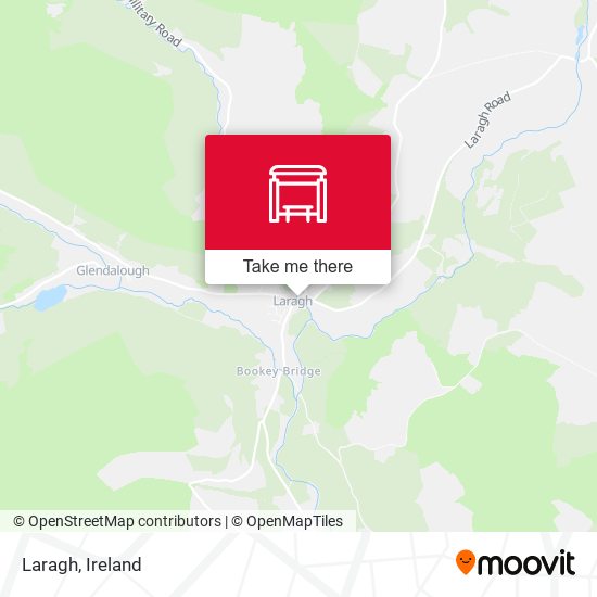 Laragh map