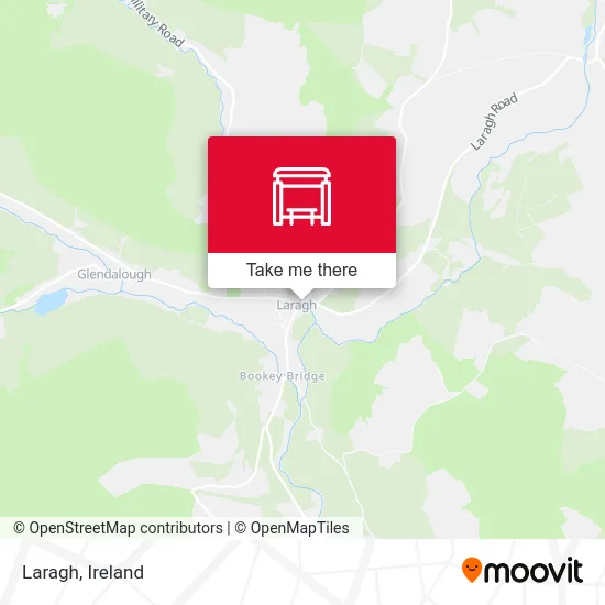 Laragh map