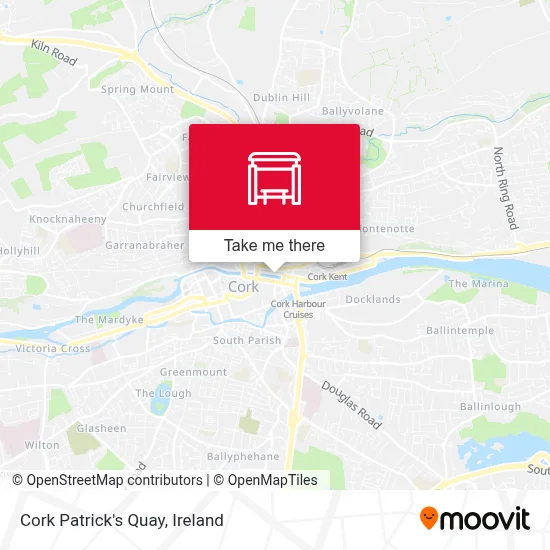 Cork Patrick's Quay map