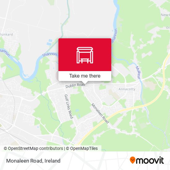 Monaleen Road map