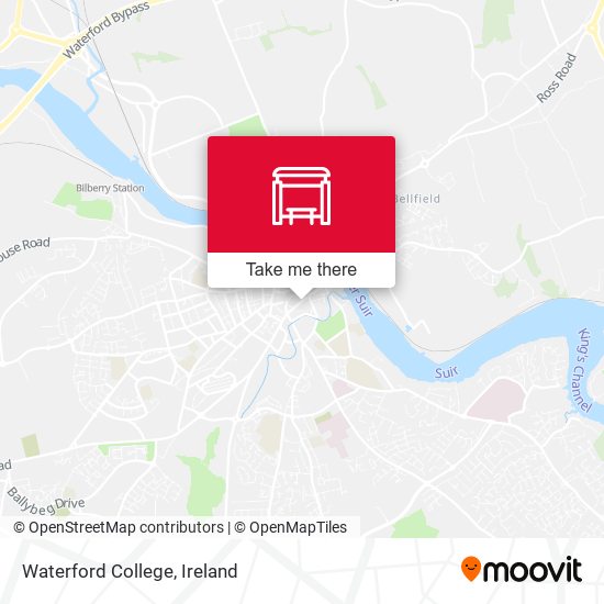 Waterford College map