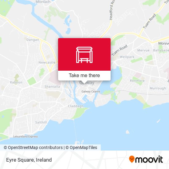 Eyre Square map