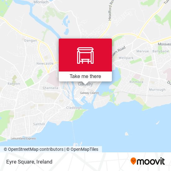 Eyre Square map