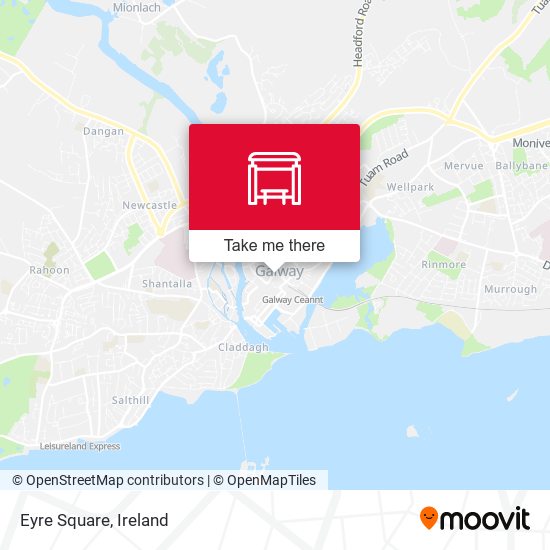 Eyre Square map