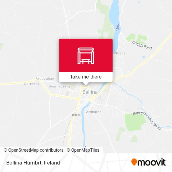 Ballina Humbrt map
