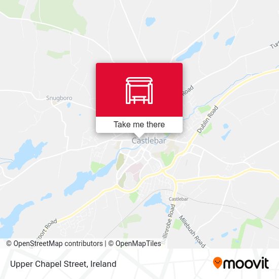 Upper Chapel Street map
