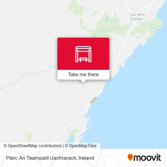 Páirc An Teampaill Uachtarach map