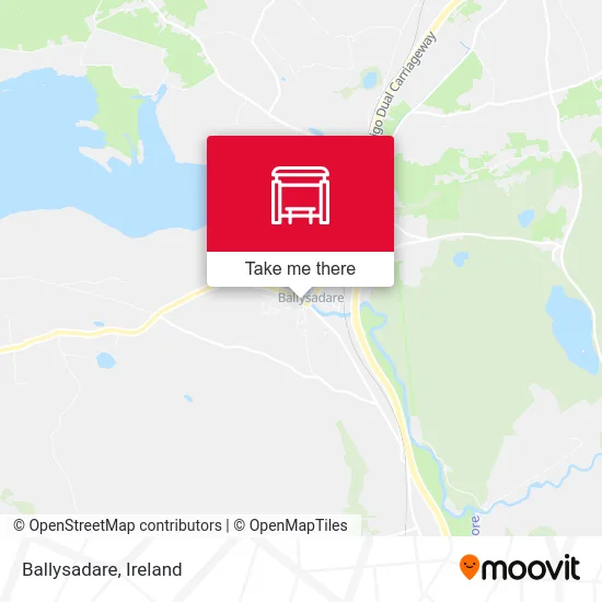Ballysadare map