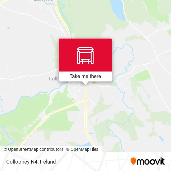 Collooney N4 map