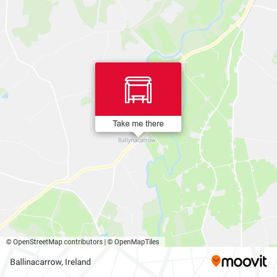 Ballinacarrow map