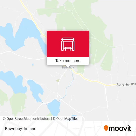 Bawnboy map