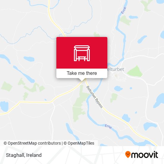 Staghall map