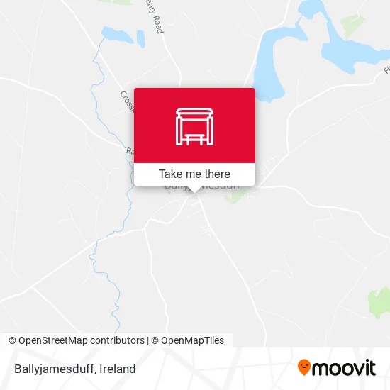 Ballyjamesduff map