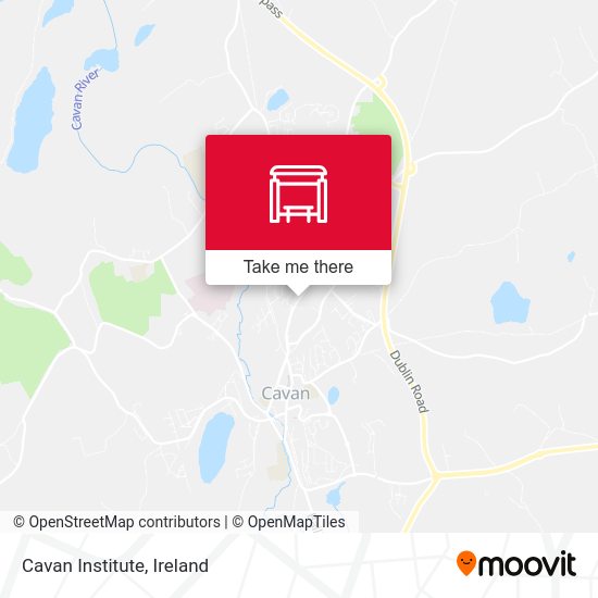 Cavan Institute map