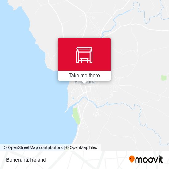 Buncrana map