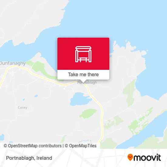 Portnablagh map
