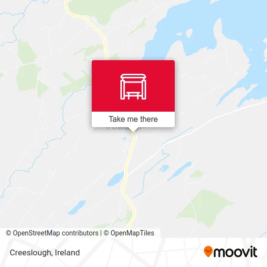 Creeslough map