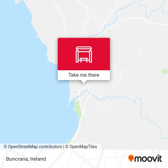 Buncrana map