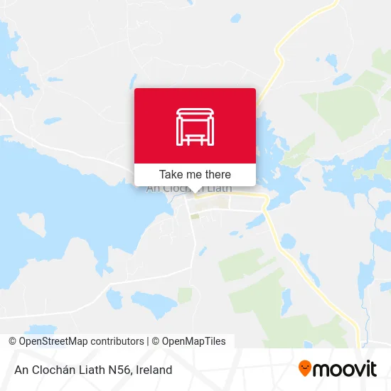 An Clochán Liath N56 map