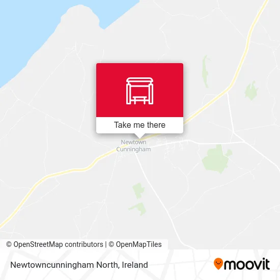 Newtowncunningham North map