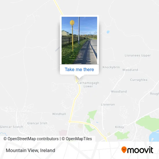 Mountain View map