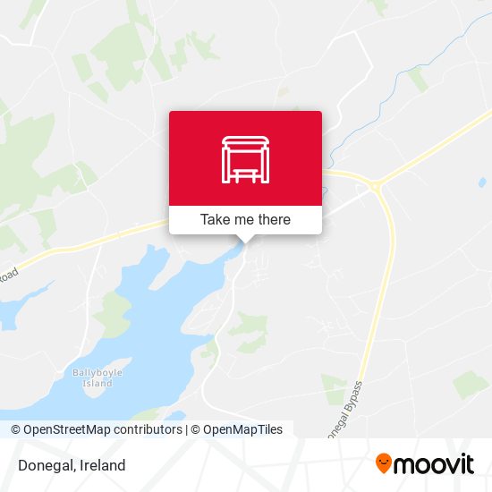 Donegal map