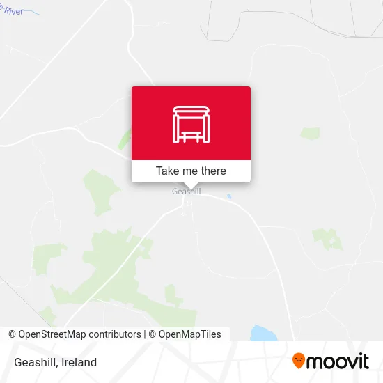 Geashill map