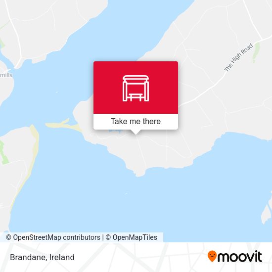 Brandane map